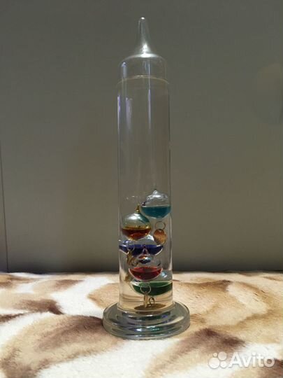 Термометр Галилео Жидкостный термометр Интерьерный