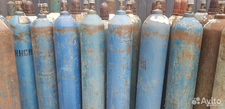 Прием кислородных и углекислотных баллонов