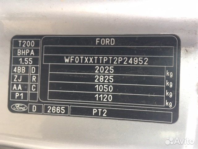 Разбор на запчасти Ford Transit (Tourneo) Connect