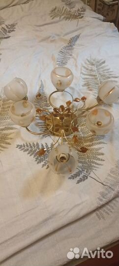 Люстра потолочная бу