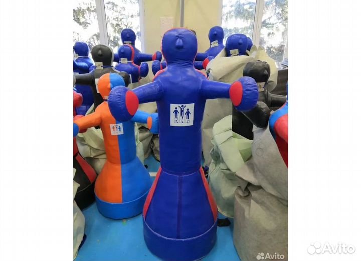 Манекен для бокса детский напольный 