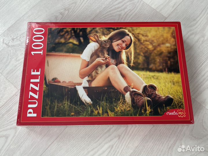 Новые пазлы 1000 деталей Счастливый момент