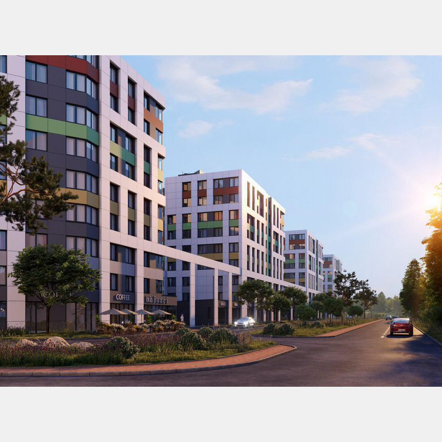 Квартира-студия, 24,7 м², 2/13 эт.