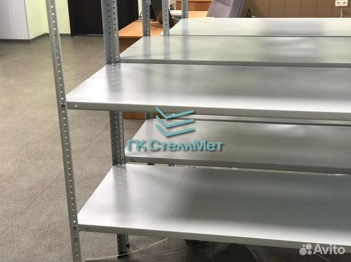 Металлические стеллажи для склада