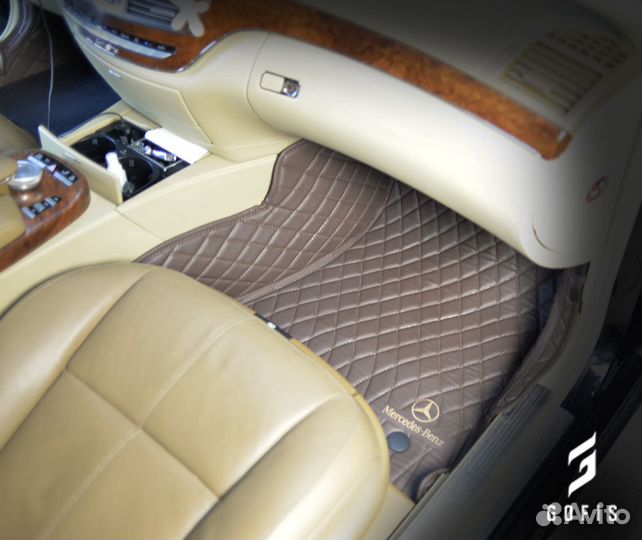 Коврики для Mercedes S-class w221 (Ver.b115k)