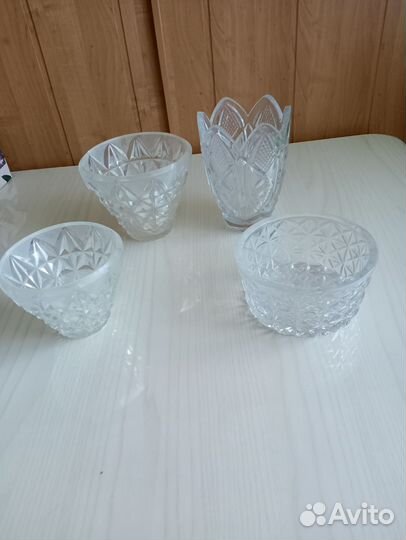 Хрустальная ваза