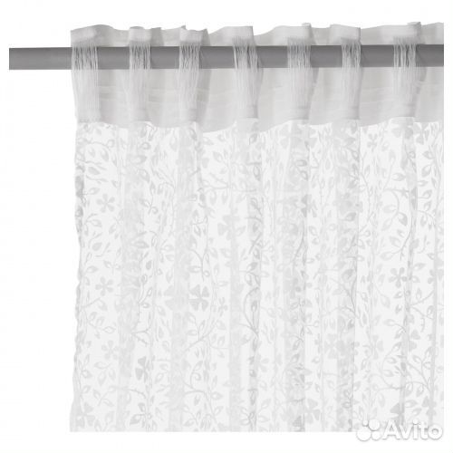 Икеа Гардины с прихватом, 280x300 см