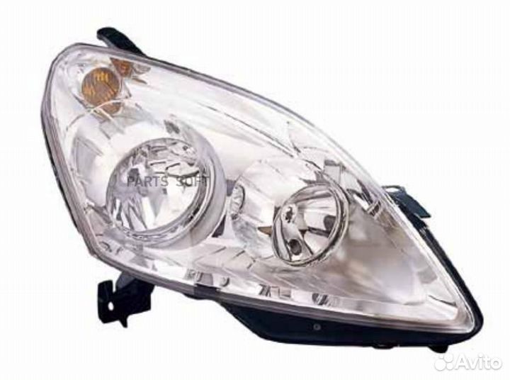 Фара opel zafira -10 (хром) прав