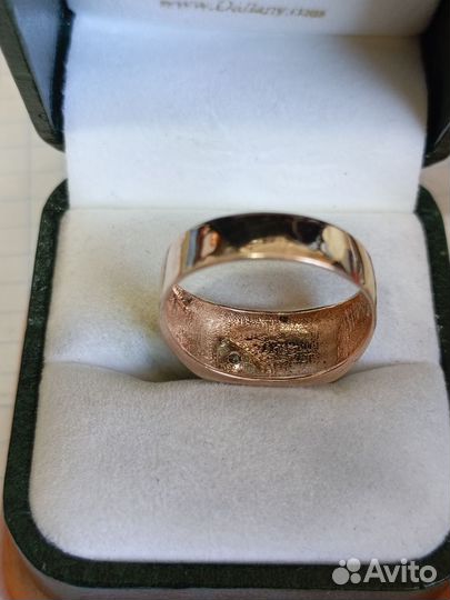 Мужская золотая печатка