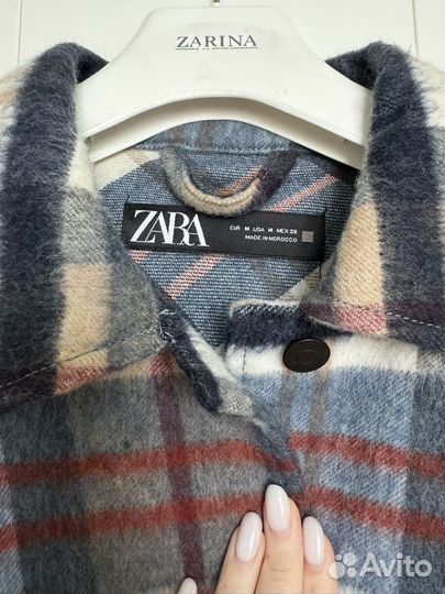 Куртка-рубашка женская zara