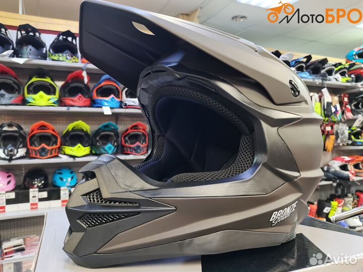 Шлем Sparx Fenix (JK-6803), черный матовый