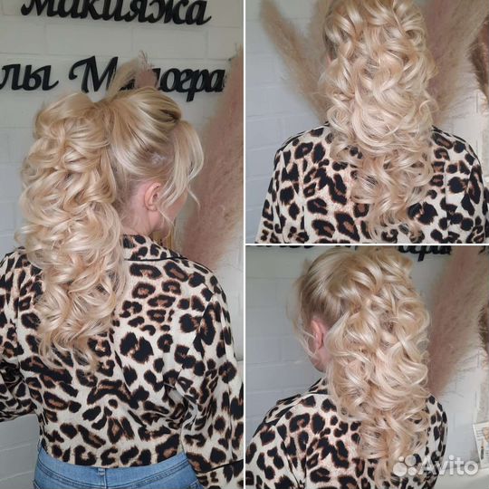Косы, прически