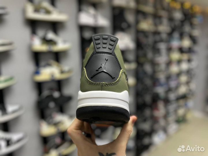 Кроссовки Nike Air Jordan 4 Retro Military Green