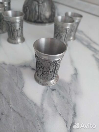 Графин с рюмками для водки sks zinn