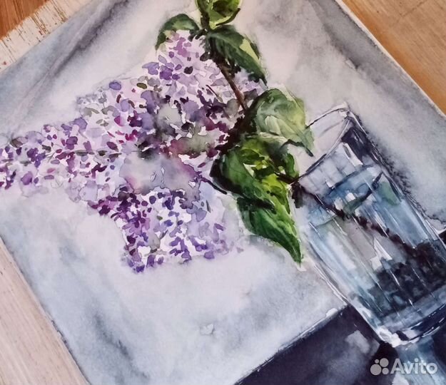 Картина акварелью 