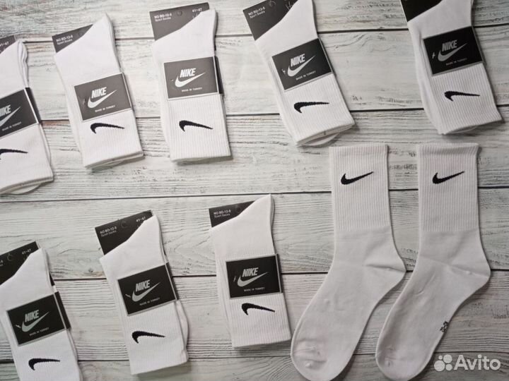 Носки nike высокие 3 пары