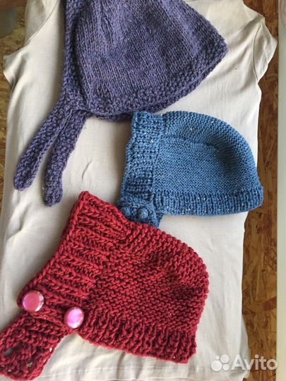 Чепчик вязаный