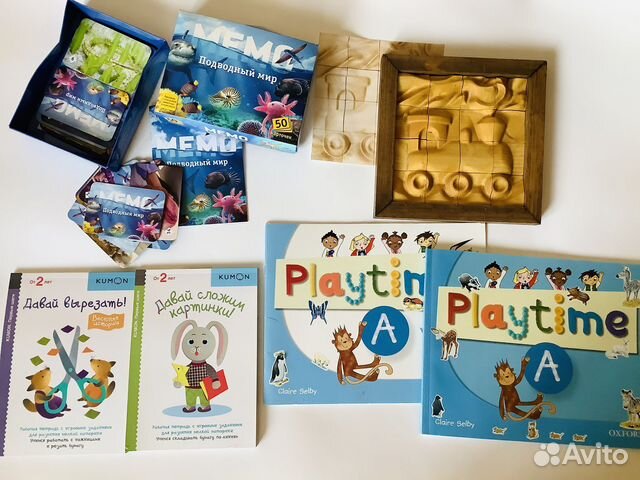 Игры и развивающие пособия Playtime A, Kumon