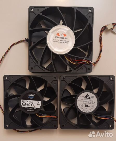 Вентилятор кулер для асика новые Bitmain Whatsmine