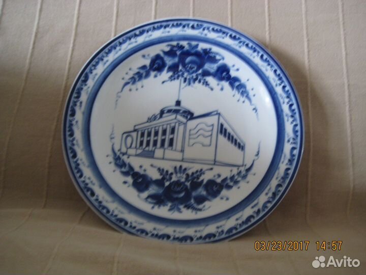 Тарелка Гжель Раритет