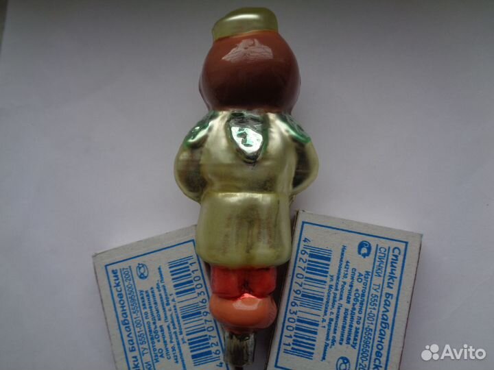 Елочная игрушка СССР доктор Каштан из 