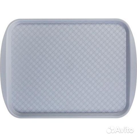 Поднос прямоугольный; пластик