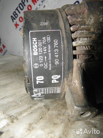 Генератор Opel Vectra B X16XEL 1.6 90413760