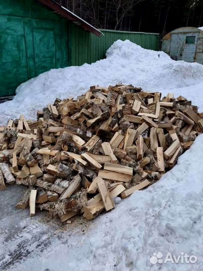 Дрова колотые березовые