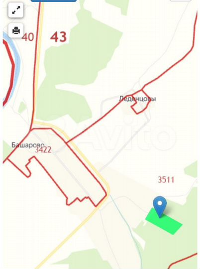 Участок 3,76 га (СНТ, ДНП)