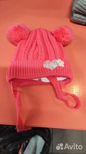 Шапка и снуд детский