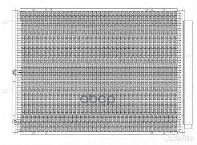 Радиатор кондиционера lexus RX II 330 luzar LRA