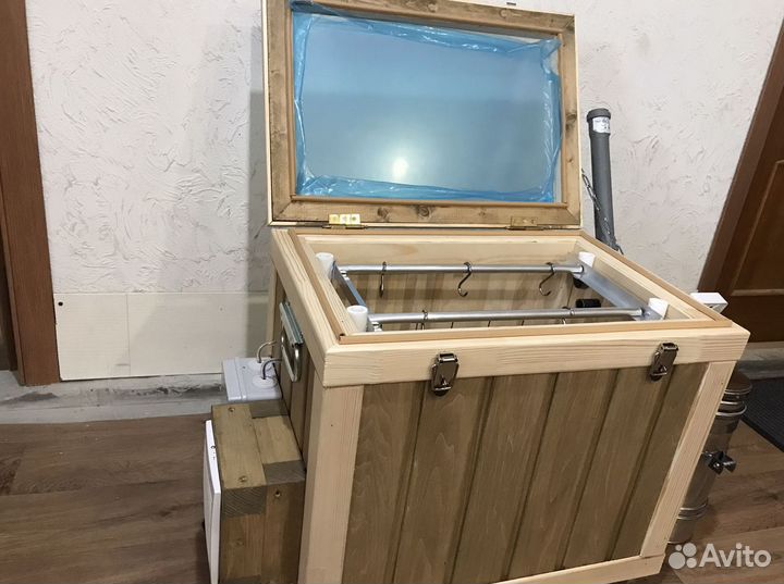 Коптильня с дымогенератором