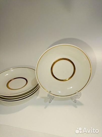 Десертные тарелки (блюдца) СССР. Южноуральский Фз