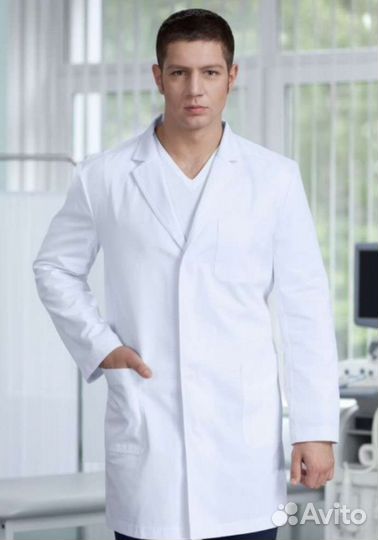 Медицинский мужской халат 66 р