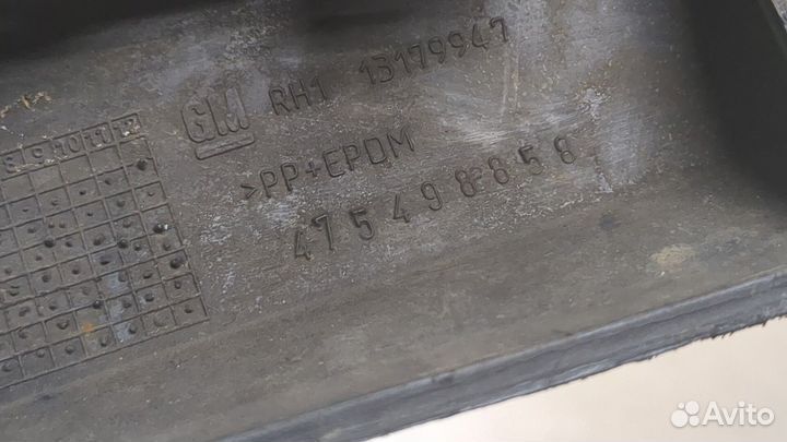 Юбка бампера нижняя Opel Corsa D, 2013