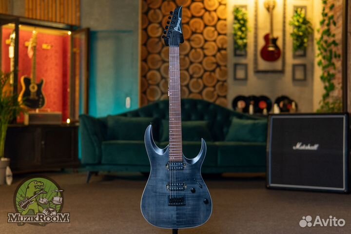 Ibanez Standard RGA42FM-TGF Transparent Gray Flat