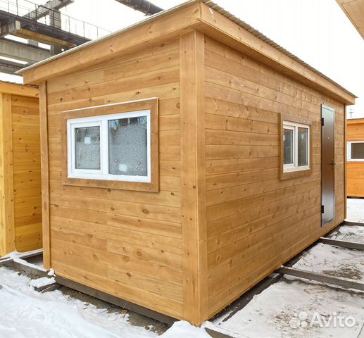 Дачный домик / бытовка с печкой 2,3х6 м купить в Ангарске | Товары для ...