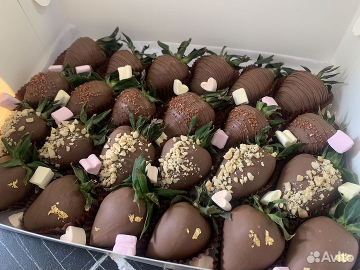 Клубника в шоколаде