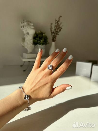 Van Cleef серьги кольцо