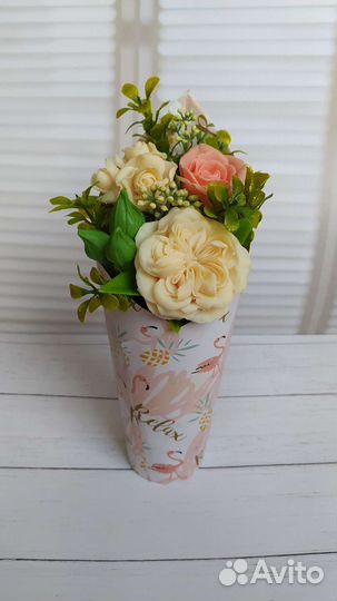 Букеты из мыла ручной работы (в наличии)