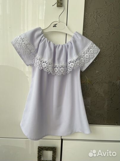 Школьная блузка 122