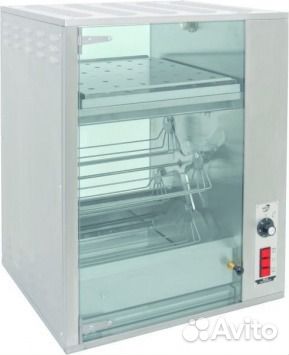 Гриль для кур мк-3.8.1В (с витриной)