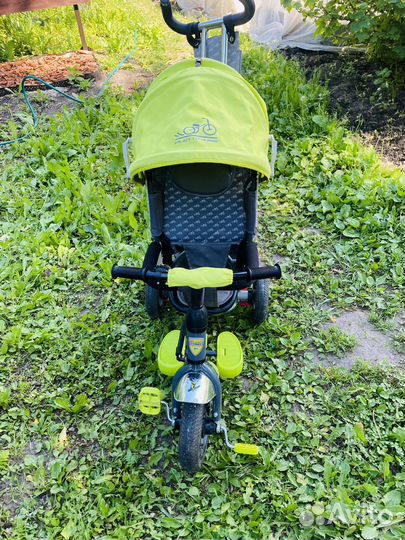 Велосипед с ручкой