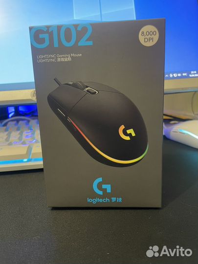 Игровая мышь logitech g102