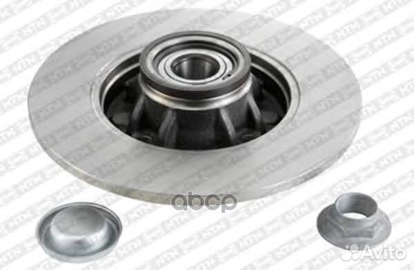 Диск тормозной с подшипником ступицы зад KF