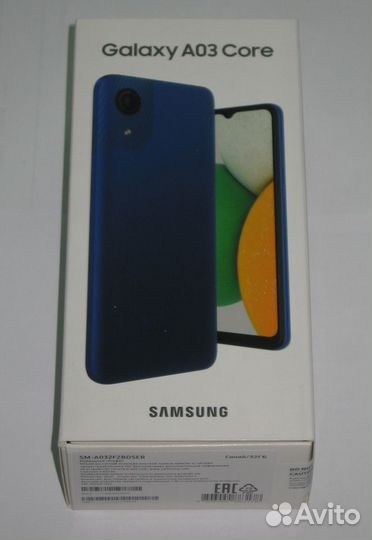 Смартфон Samsung Galaxy A03 Core
