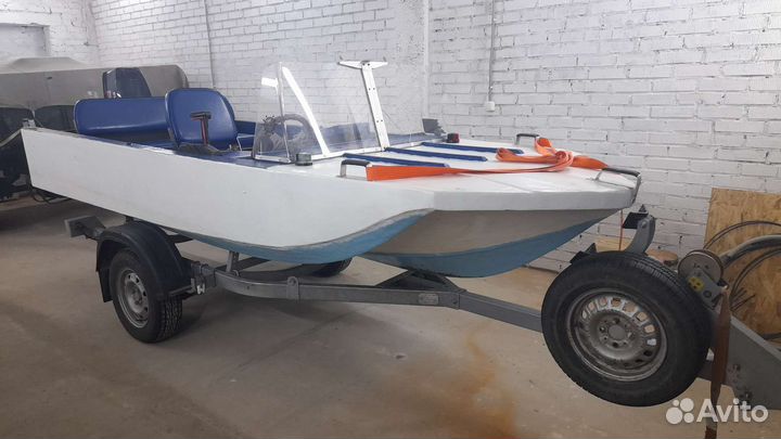 Лодка Norvik410 на прицепе