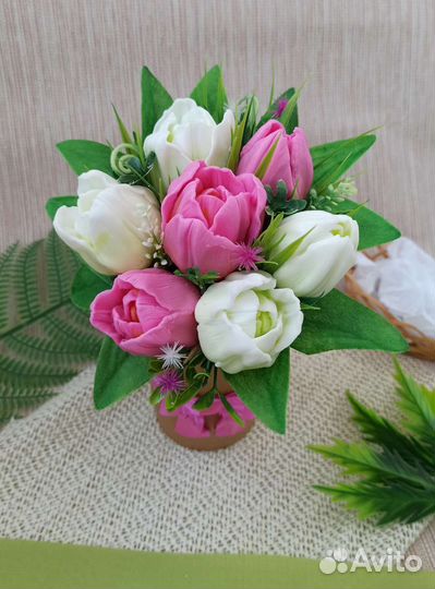 Букет цветов из мыла. Букет на день рождения