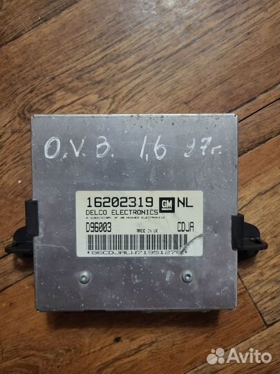 Блок управления двигателем Opel Vectra B