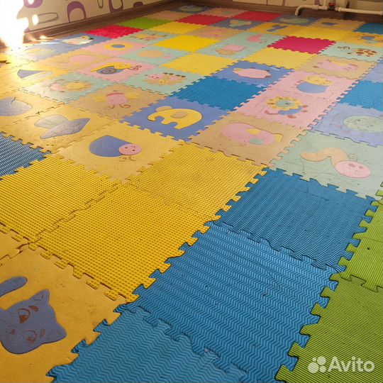 Детский коврик пазл (эва eva ) на пол